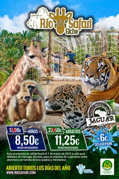 codigo descuento rio safari elche